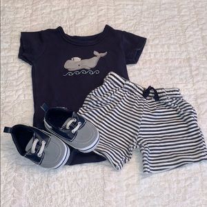HB Matching set. Infant boy size 6-9 months.